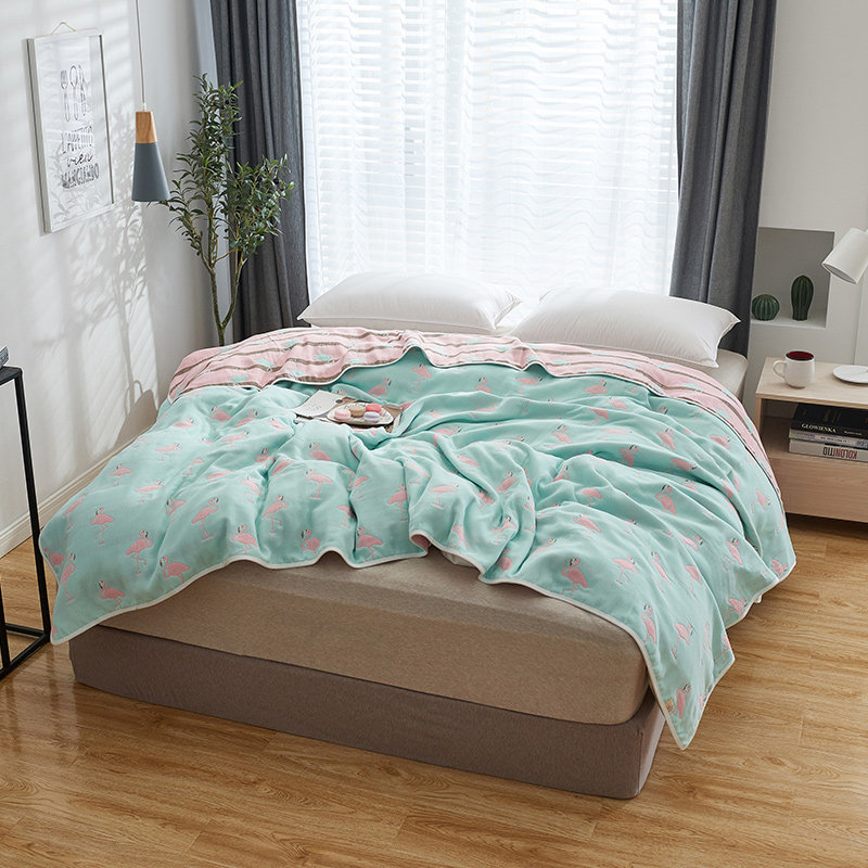 六层纱布毛巾被全棉夏凉被纯棉单人双人午睡毯儿童婴儿小毯子盖毯,淘宝优惠券,粉丝福利购,淘宝优惠卷