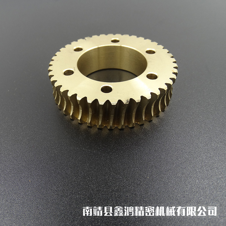 现货供应不锈钢精密蜗轮伞机械配件气动手动切换执行器金属铜齿轮 - 图1