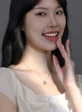 铃兰花999纯银项链女2025新款爆款轻奢设计送女朋友闺蜜生日礼物