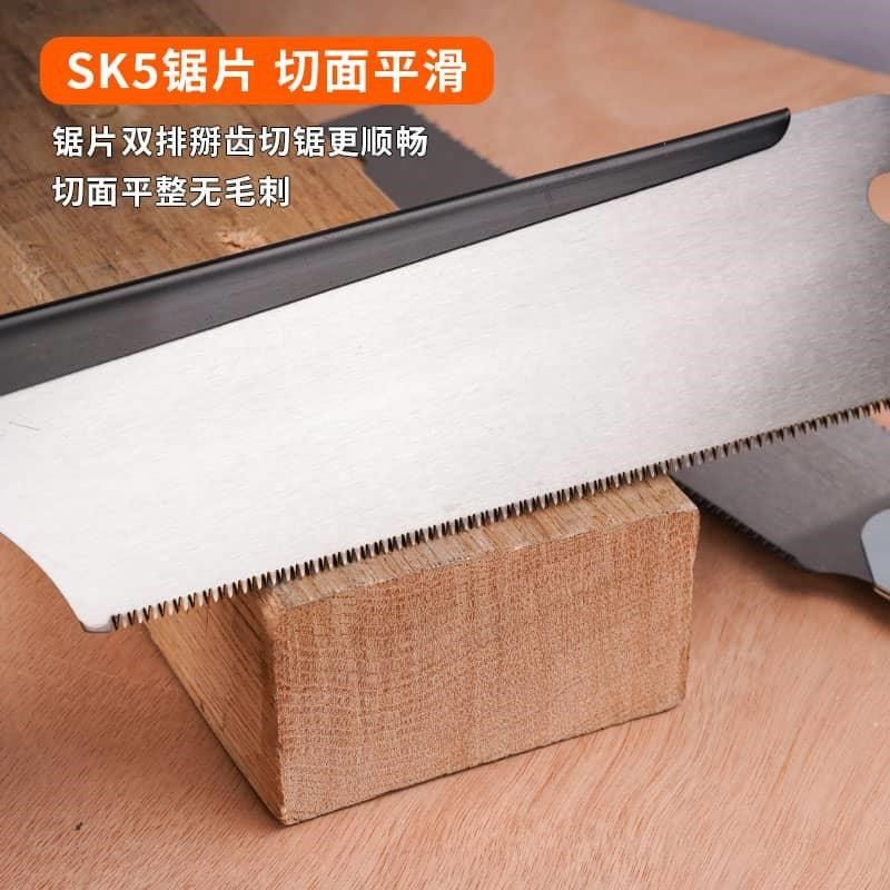 牛规双面锯藤条柄超细工夹背锯燕尾榫锯开榫锯手工锯硬木锯木工锯,淘宝优惠券,粉丝福利购,淘宝优惠卷