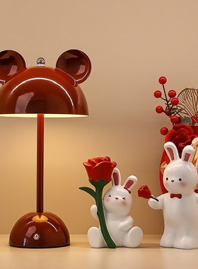可爱长明灯婚房布置装饰床头陪嫁灯摆件结婚订婚礼物送新人闺蜜