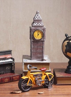 美式复古创意缝纫机模型摆件 服装店餐厅咖啡馆橱窗道具装饰品