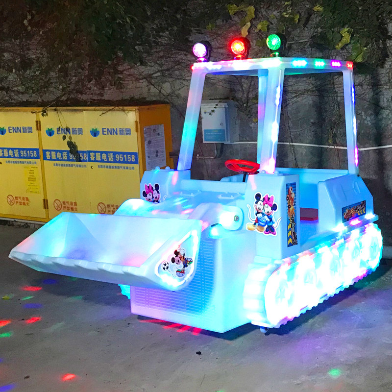 新款推土机广场儿童碰碰车双人游乐设备夜市摆摊电动车电瓶玩具车,淘宝优惠券,粉丝福利购,淘宝优惠卷