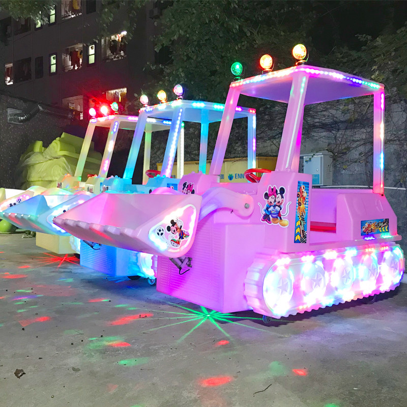 新款推土机广场儿童碰碰车双人游乐设备夜市摆摊电动车电瓶玩具车,淘宝优惠券,粉丝福利购,淘宝优惠卷