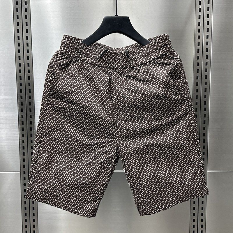 流行格子系休闲短裤男夏天外穿五分裤2024夏季新款男士运动沙滩裤,淘宝优惠券,粉丝福利购,淘宝优惠卷