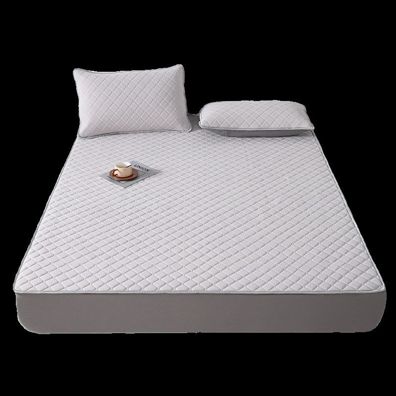 天然乳胶凉席三件套床笠床垫防滑套冰丝席夏季2024新款空调席加厚,淘宝优惠券,粉丝福利购,淘宝优惠卷