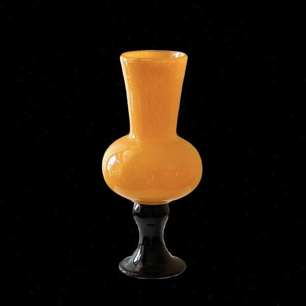 归缶新中式高脚花瓶中古风琉璃软装摆件鲜花百合水养玻璃花器,淘宝优惠券,粉丝福利购,淘宝优惠卷