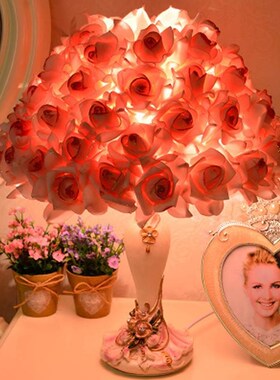 房间装饰品 卧室 浪漫创意摆设少女结婚礼物 实用 闺蜜床头柜摆件