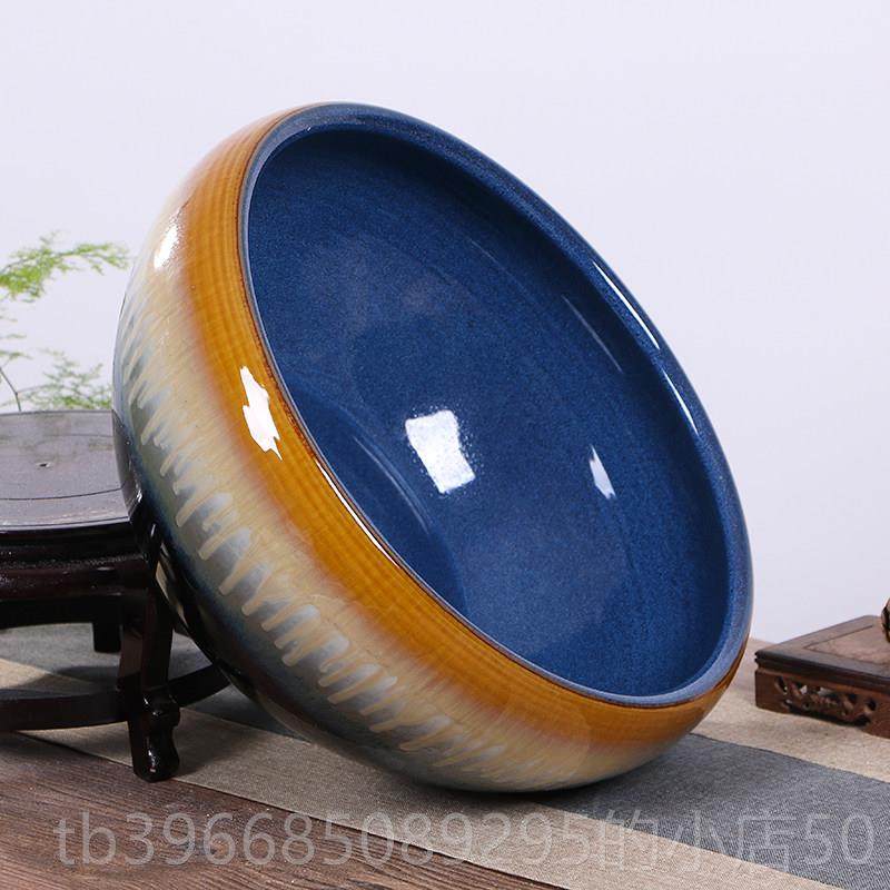 高档景小德镇陶瓷鱼缸碗鱼莲睡莲盆大号乌龟养盆荷花缸金盆客厅鱼,淘宝优惠券,粉丝福利购,淘宝优惠卷