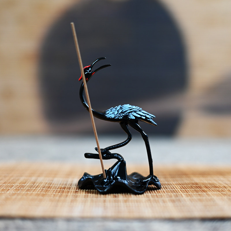 小号檀香盘香炉创意m仿古香薰炉仙鹤香插家用室内仿古线香炉摆件,淘宝优惠券,粉丝福利购,淘宝优惠卷