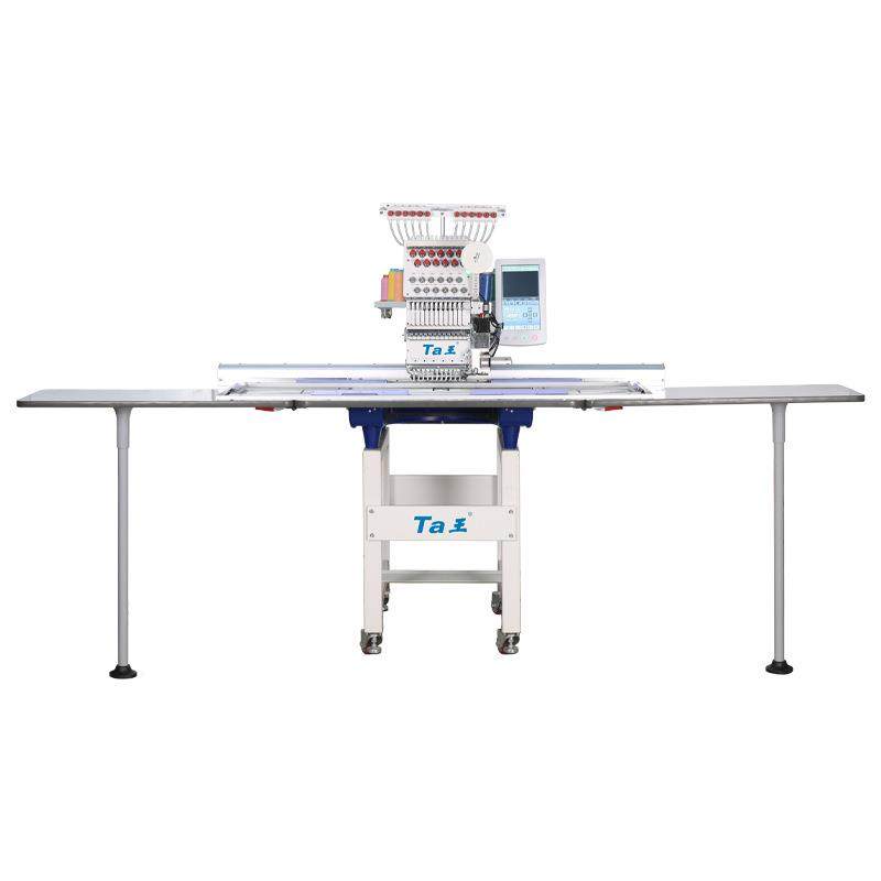 单头绣花机12针全自动勾切线服装鞋子帽子刺绣机智能电脑触屏机,淘宝优惠券,粉丝福利购,淘宝优惠卷