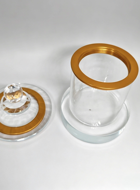 水晶舍利塔摆件大号佛塔水晶空瓶密螺纹封装藏舍利子甘露丸水晶塔