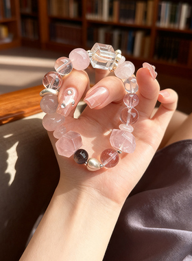 绽木Zenmu天然白水晶手串女情书