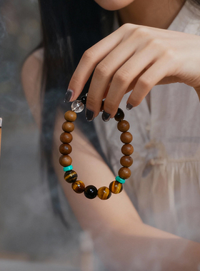 绽木高级感女款老山檀手串
