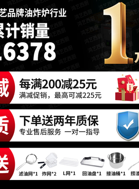 立式电炸炉商用大容量电炸锅双缸智能恒温油锅炸锅炸鸡炉油条机器