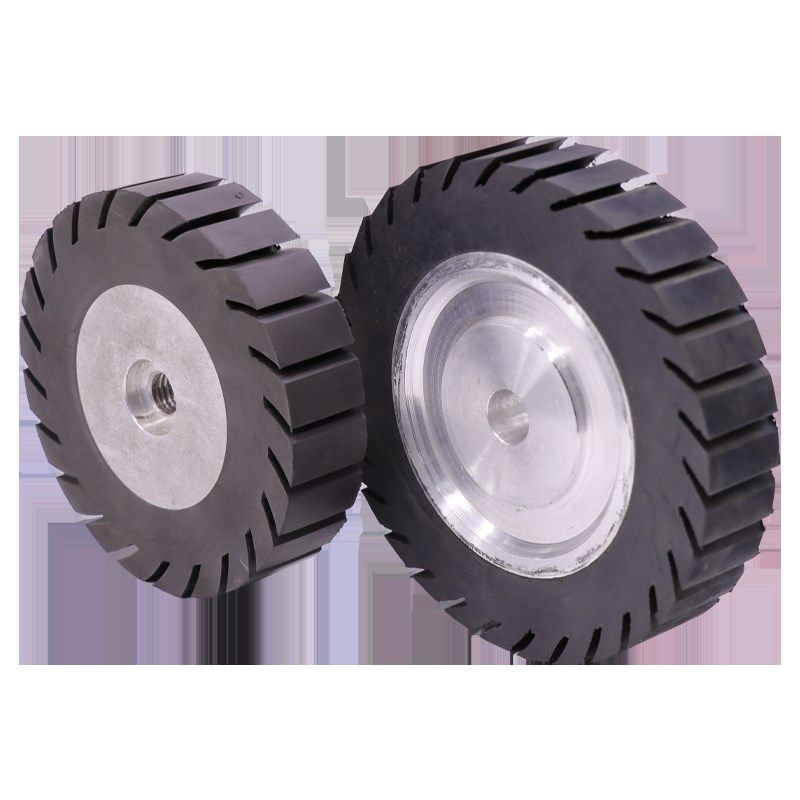 砂带机橡胶离心轮离心式铝芯展开橡胶轮打磨抛光砂套砂带弹性胶轮,淘宝优惠券,粉丝福利购,淘宝优惠卷