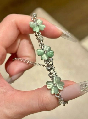 二人闺蜜专属手链女新款学生情侣生日礼物可爱开学款情人节小