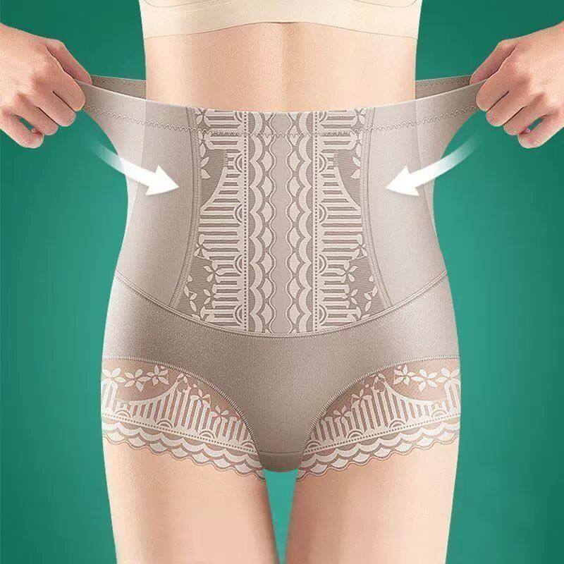 高腰内裤女强力收小肚子收腹裤大码胖MM提臀透气蕾丝爆款2024新款,淘宝优惠券,粉丝福利购,淘宝优惠卷