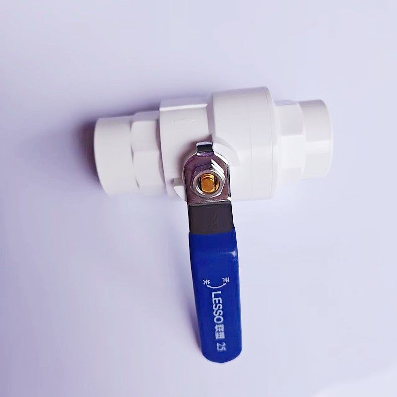 PVC球阀 开关 阀门 闸阀20 25 32 40 50 63 75 90 110 不锈钢手柄,淘宝优惠券,粉丝福利购,淘宝优惠卷