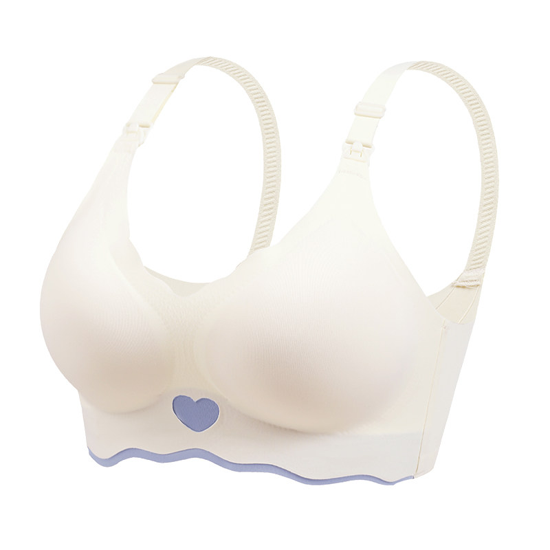 哺乳期内衣防下垂产后喂奶孕妇文胸怀孕期专用无痕薄款固定杯,淘宝优惠券,粉丝福利购,淘宝优惠卷