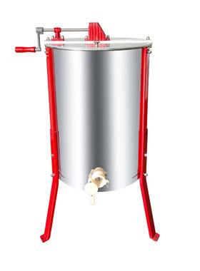 手动四框摇蜜机不锈钢摇蜜机含蜜口带支架甩蜜机