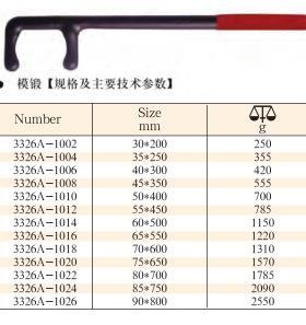3326A防滑F扳手钢制黑涂供应内六角扳手公制普通发黑钢制