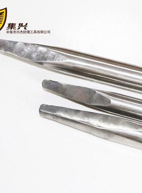 不锈钢撬棍900mm撬棒撬杠一头尖一头扁撬棍工具防磁防腐耐酸碱
