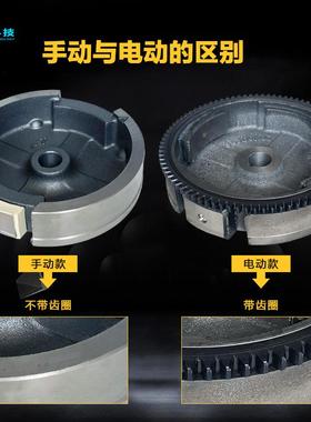 汽油发电机168F177F188FGX1603902/5/6.5/8KW手动改电启动配件