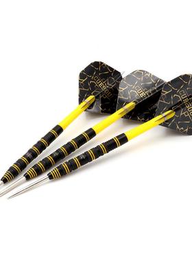 CUESOUL挑战系列比赛级俱乐部一体式镖叶硬式钨钢飞镖针套装