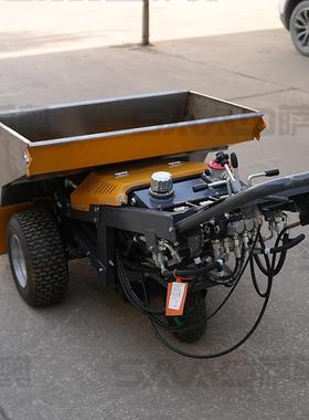 手推自走式小型沥青摊铺机全液压沥青整平机道路修补小面积摊铺机