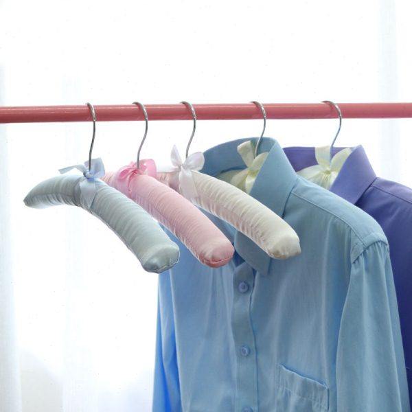 裙架布艺婚纱衣架专用防滑无痕包布防肩角软海绵衣撑子家用衣挂,淘宝优惠券,粉丝福利购,淘宝优惠卷