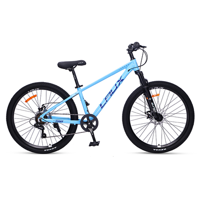 雷克斯LAUX童趣700禧玛诺后7速童车山地自行车铝合金车架内走线