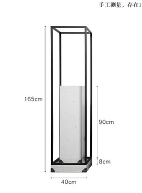 雕塑台摆件大理石底座售楼处酒店大堂落地基座商业W大厅装饰摆台