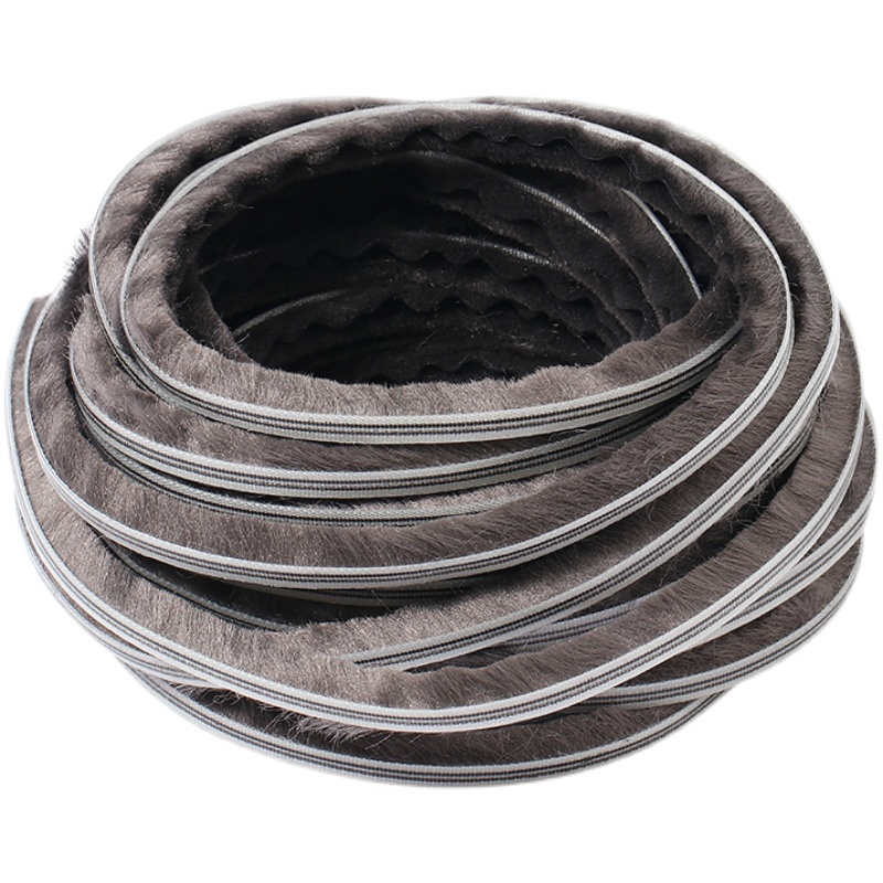 铝合金推拉窗户密封n条卡槽毛条玻璃塑钢门窗缝条防风撞隔音保暖 - 图3