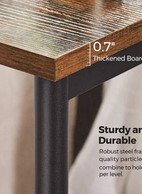 茶几收纳角几床头桌边桌沙发侧边柜卧室置物架可移动家用书桌架子