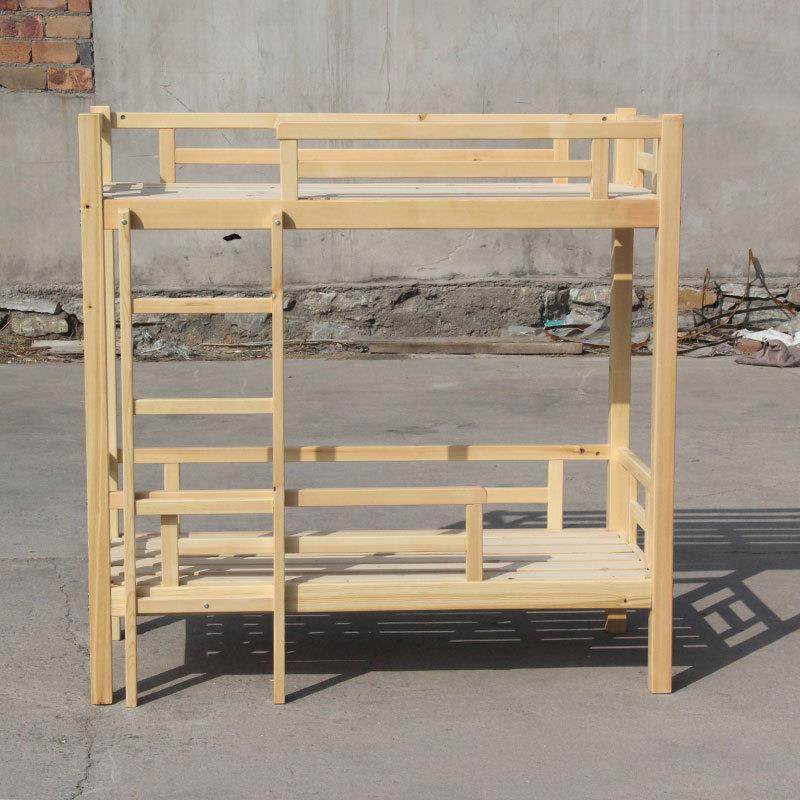 幼儿园实木床午睡午休双层上下铺床儿童托管樟子松高低床,淘宝优惠券,粉丝福利购,淘宝优惠卷