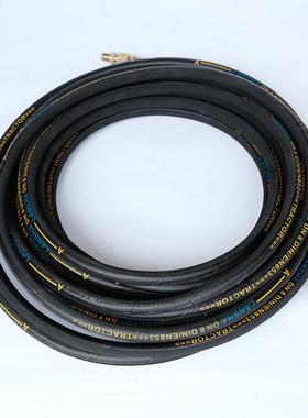 钢丝管空压机高压风炮管丁腈橡胶钢丝气管充气管气动管