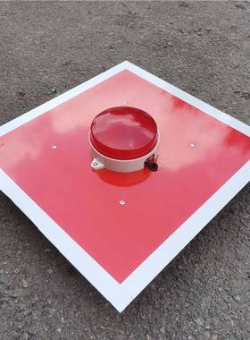 铁路太阳能挡车灯华策生产道口车挡表示器固定式信号机直径200mm