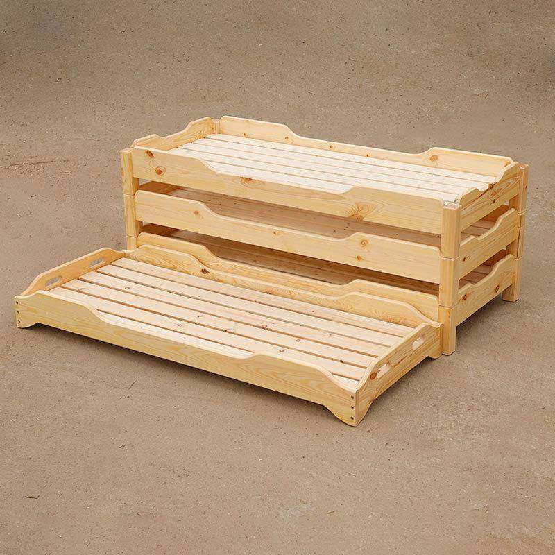 幼儿园实木床午睡午休双层上下铺床儿童托管樟子松高低床,淘宝优惠券,粉丝福利购,淘宝优惠卷