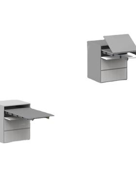 多功能隐藏式伸缩餐桌滑轨平推折叠隐形抽拉多节导轨桌连接五金件