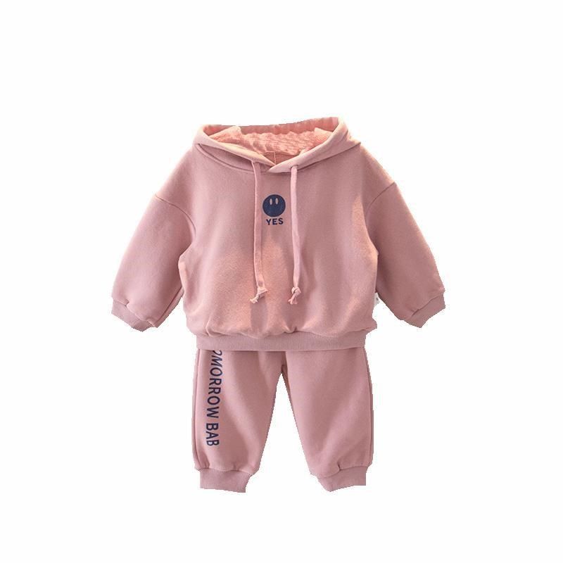 女童秋装新款1-5岁宝宝婴幼儿韩版加厚休闲运动卫衣T恤长裤子套装,淘宝优惠券,粉丝福利购,淘宝优惠卷