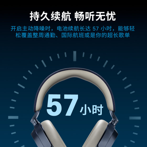 sennheiser/森海塞尔大馒头5momentum5无线头戴式耳机蓝牙降噪
