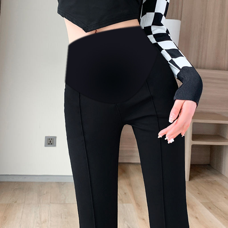 孕妇喇叭裤子春秋季新款时尚大码显瘦外穿百搭加长版可调节孕妇装,淘宝优惠券,粉丝福利购,淘宝优惠卷