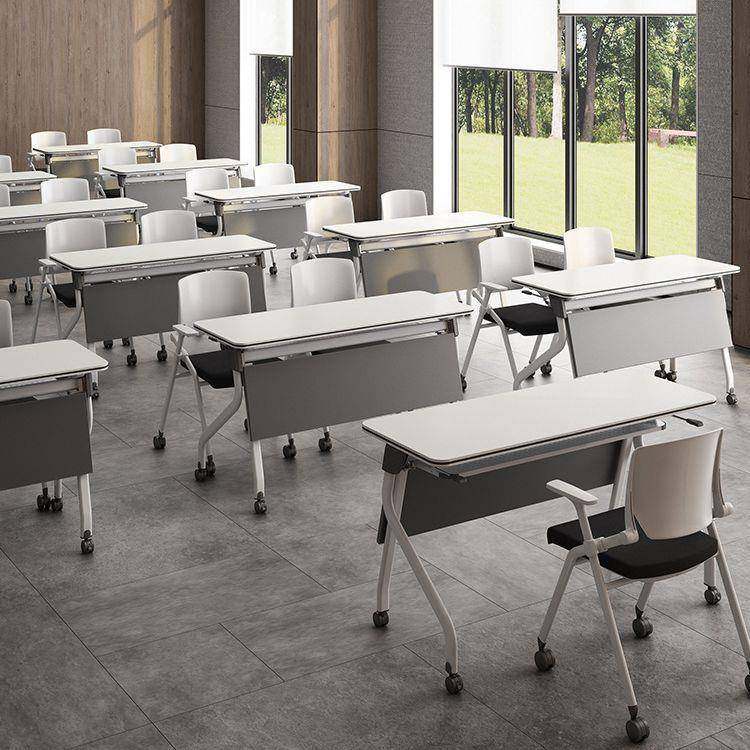 折叠培训桌创意组合条形移动长条桌会议桌阅览桌侧翻办公桌,淘宝优惠券,粉丝福利购,淘宝优惠卷