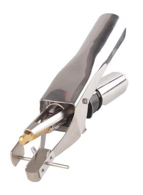 新型瓦斯断尾钳猪用不锈钢断尾钳仔猪剪尾钳电热断尾钳猪场设备