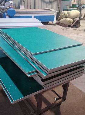 黑色木板暗箱测试桌面板防静电黑色台面板