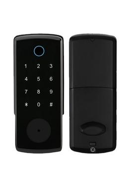 室内呆锁电子智能门锁家用防盗门入户门快速识别指纹