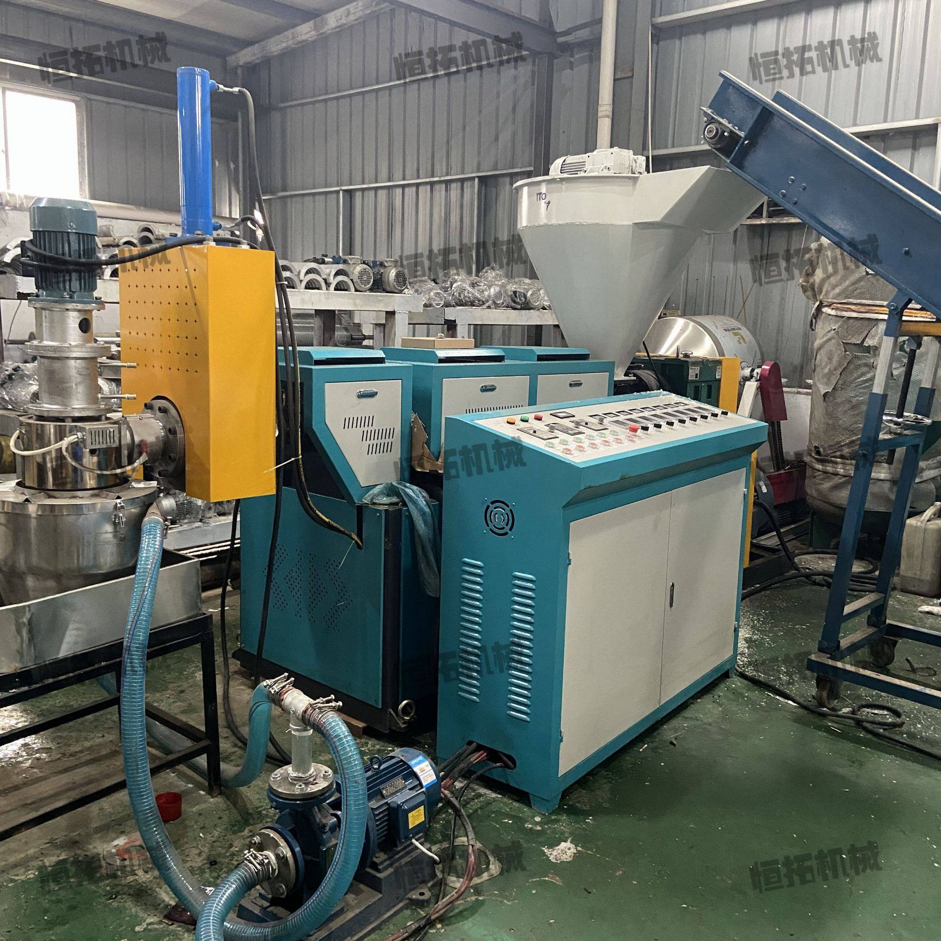 塑料回收造粒机 水环切粒造粒机 塑料薄膜造粒机 强制喂料造粒机,淘宝优惠券,粉丝福利购,淘宝优惠卷