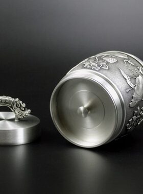 锡茶叶罐摆件办公家居装饰品茶具教师节同学生日礼物商务礼品定制