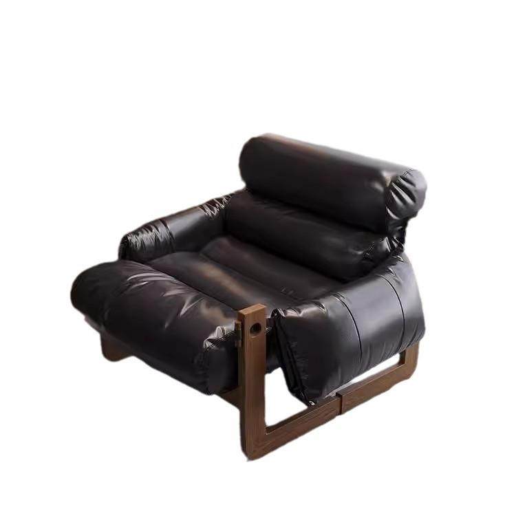 中古风泽西岛椅休闲椅阳台单人懒人沙发躺椅客厅可躺可睡实木沙发,淘宝优惠券,粉丝福利购,淘宝优惠卷